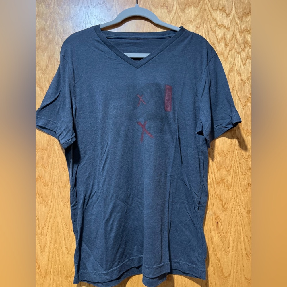 RARE X Teen Idol John Stamos V-Neck Tee Shirt 1 of 1000 made